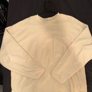 Madewell Crewneck Pocket Sweatshirt L